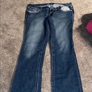 Women’s flare leg jeans